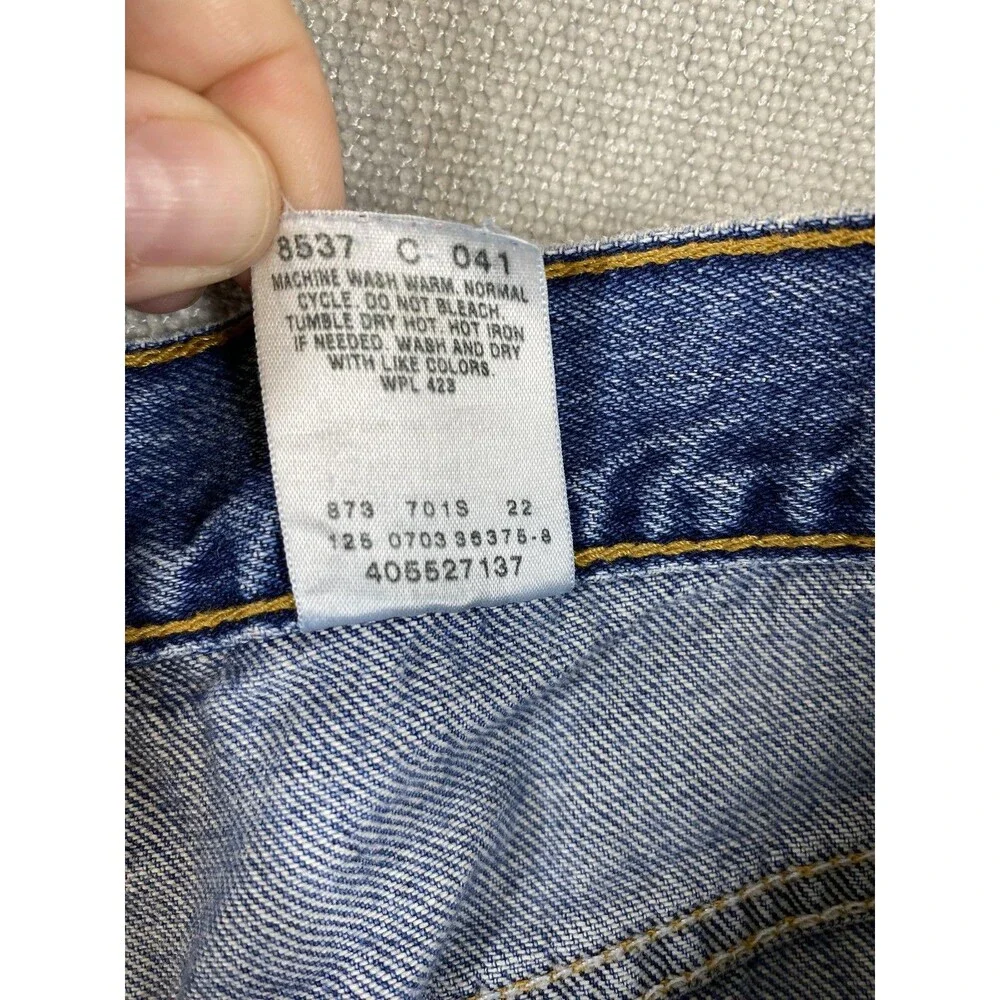 VTG Levis 569 Jeans Mens 34x28 Tag 36x30 Blue Denim Loose Straight Relaxed Baggy